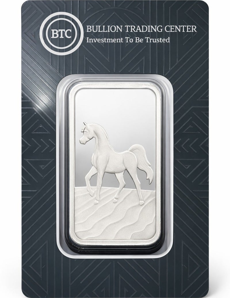 بي تي سي سبيكة فضة بي تي سي وزنها 100 غرام، نقاء 999.0- التحقق من رمز الاستجابة السريعة باستخدام الرقم التسلسلي - - مع فاتورة - Image 2